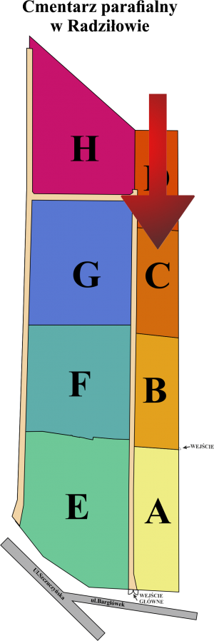 Brak mapy sektorowej