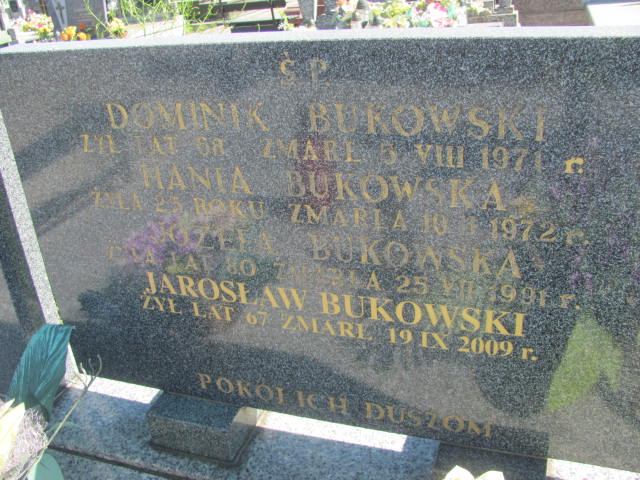 Jarosław Bukowski Radziłów - Grobonet - Wyszukiwarka osób pochowanych