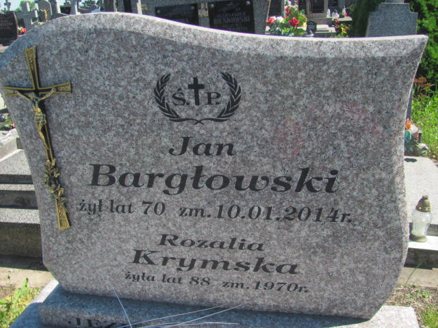 Jan Bargłowski Radziłów - Grobonet - Wyszukiwarka osób pochowanych