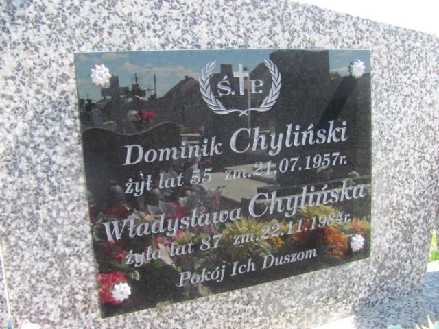 Dominik Chyliński Radziłów - Grobonet - Wyszukiwarka osób pochowanych