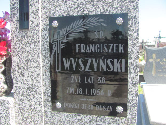 Franciszek Wyszyński Radziłów - Grobonet - Wyszukiwarka osób pochowanych