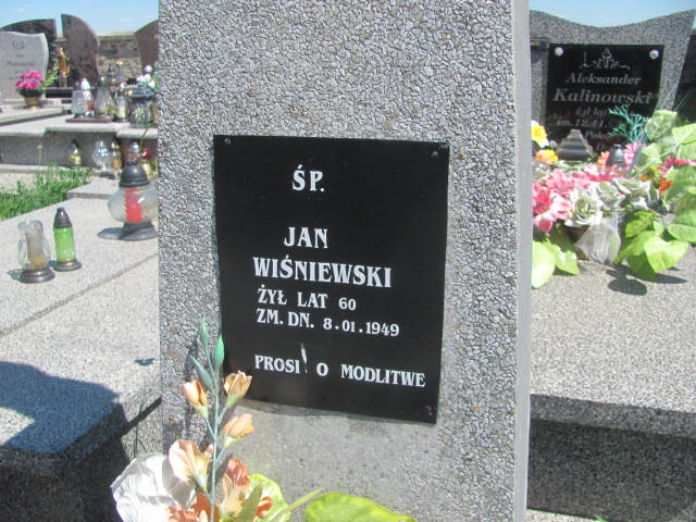 Jan Wiśniewski Radziłów - Grobonet - Wyszukiwarka osób pochowanych