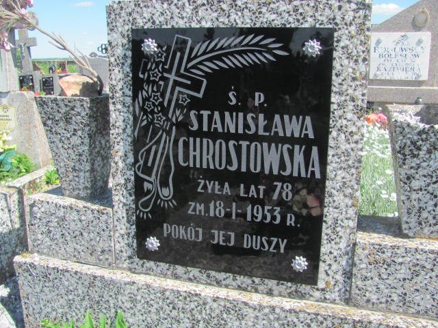 Stanisława Chrostowska Radziłów - Grobonet - Wyszukiwarka osób pochowanych