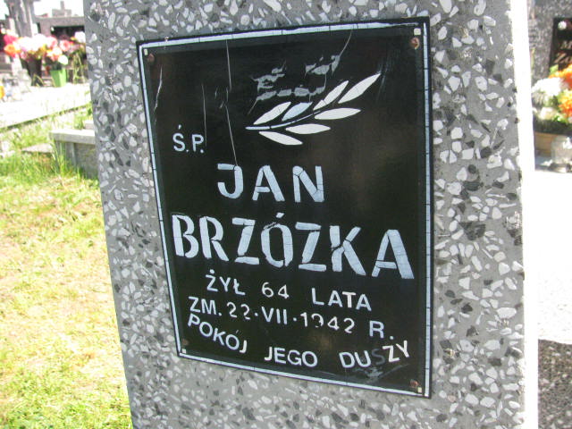 Jan Brzózka Radziłów - Grobonet - Wyszukiwarka osób pochowanych