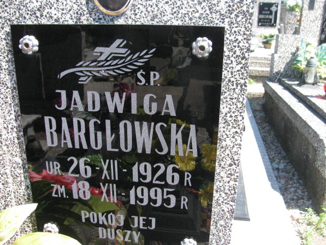 Jadwiga Bargłowska 1926 Radziłów - Grobonet - Wyszukiwarka osób pochowanych