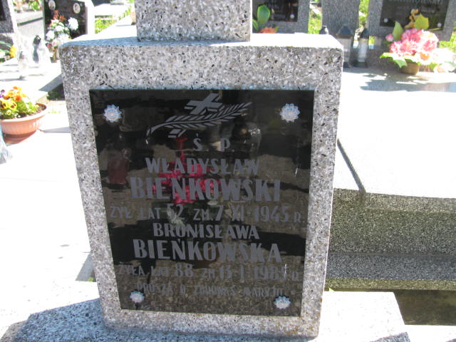 Bronisława Bieńkowska Radziłów - Grobonet - Wyszukiwarka osób pochowanych