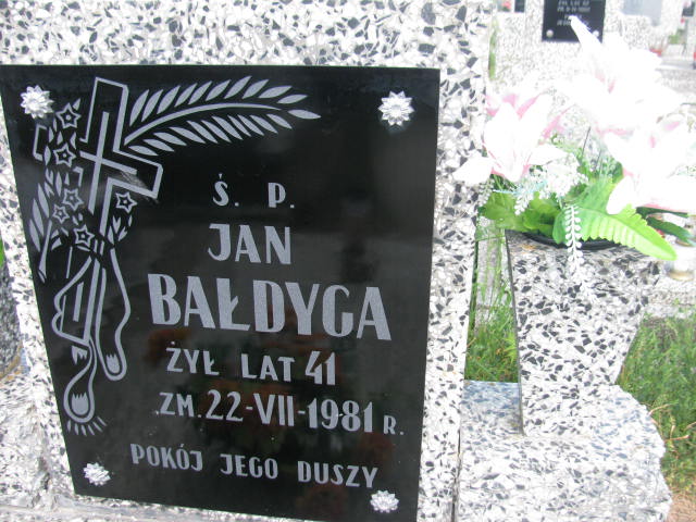 Jan Baldyga Radziłów - Grobonet - Wyszukiwarka osób pochowanych