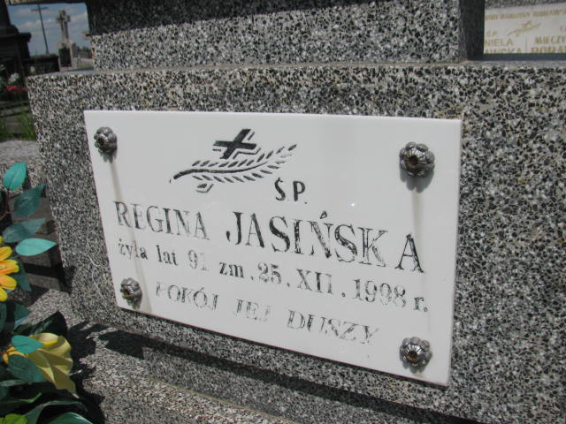 Regina Jasińska Radziłów - Grobonet - Wyszukiwarka osób pochowanych