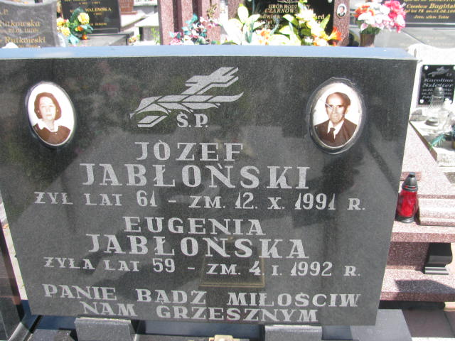 Eugenia Jabłońska Radziłów - Grobonet - Wyszukiwarka osób pochowanych
