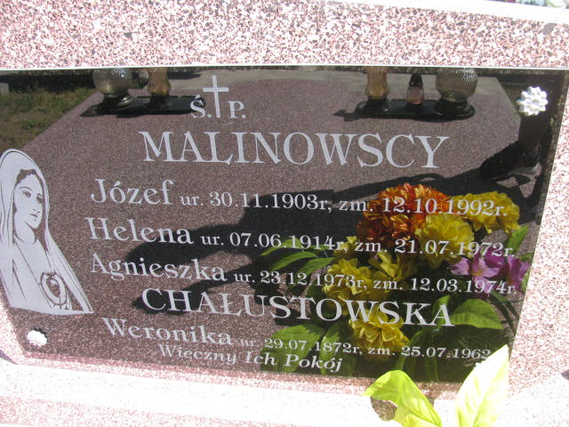 Helena Malinowska 1914 Radziłów - Grobonet - Wyszukiwarka osób pochowanych