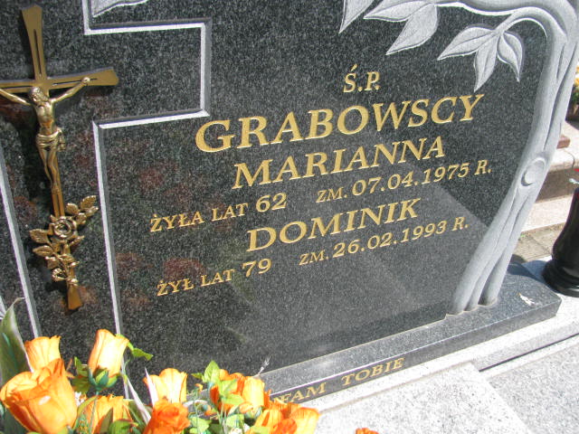 Marianna Grabowska Radziłów - Grobonet - Wyszukiwarka osób pochowanych