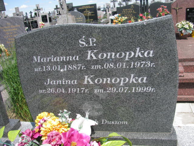 Marianna Konopka 1887 Radziłów - Grobonet - Wyszukiwarka osób pochowanych