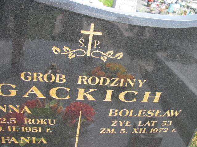 Anna Gacka Radziłów - Grobonet - Wyszukiwarka osób pochowanych