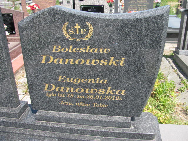 Bolesław Danowski 1936 Radziłów - Grobonet - Wyszukiwarka osób pochowanych