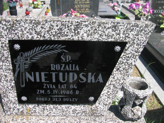 Rozalia Nietupska Radziłów - Grobonet - Wyszukiwarka osób pochowanych