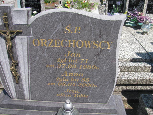 Jan Orzechowski Radziłów - Grobonet - Wyszukiwarka osób pochowanych