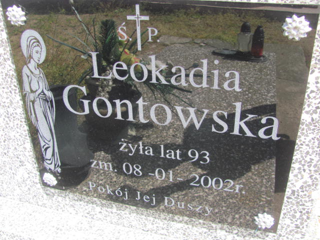 Leokadia Gontowska  Radziłów - Grobonet - Wyszukiwarka osób pochowanych