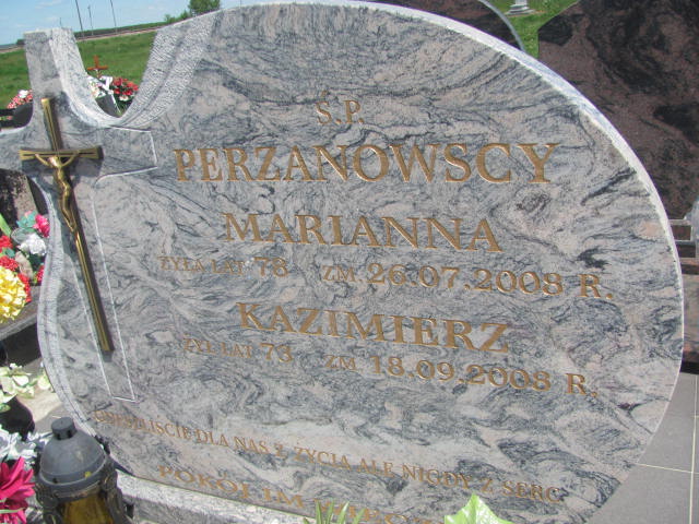 Grób Kazimierz Perzanowski