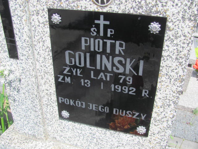 Piotr Goliński Radziłów - Grobonet - Wyszukiwarka osób pochowanych