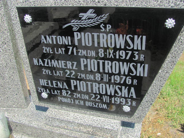 Helena Piotrowska Radziłów - Grobonet - Wyszukiwarka osób pochowanych